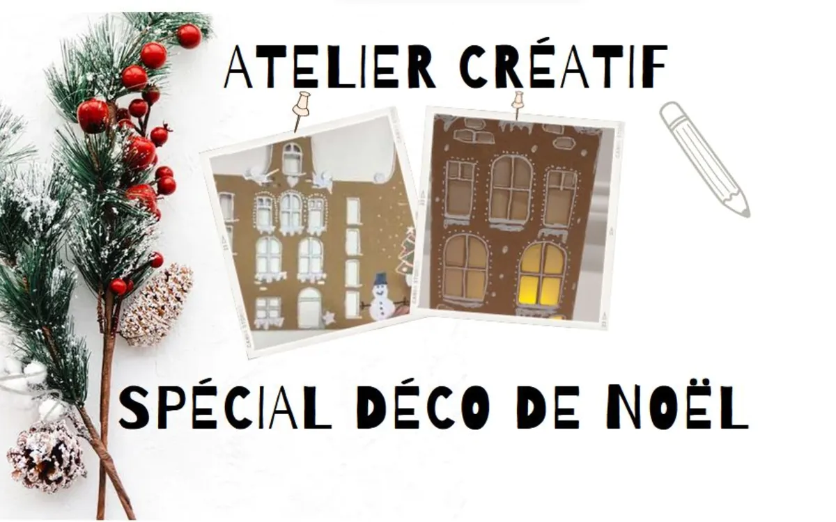 Atelier créatif jeunesse : spécial décoration de Noël Bibliothèque Aimé Césaire Paris