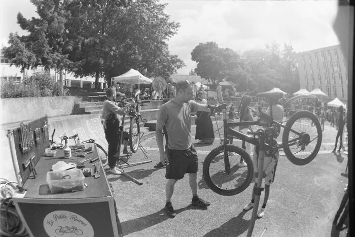 Atelier Mobile de réparation de vélo Centre Social Cleunay Rennes