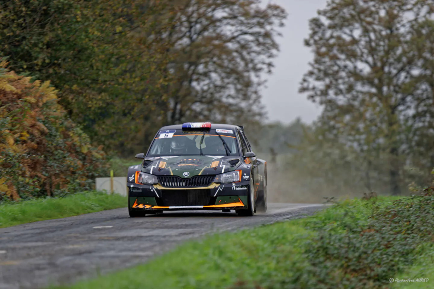 Pilote : Jérémy BORDAGARAY lors du rallye de Brocéliande 2024