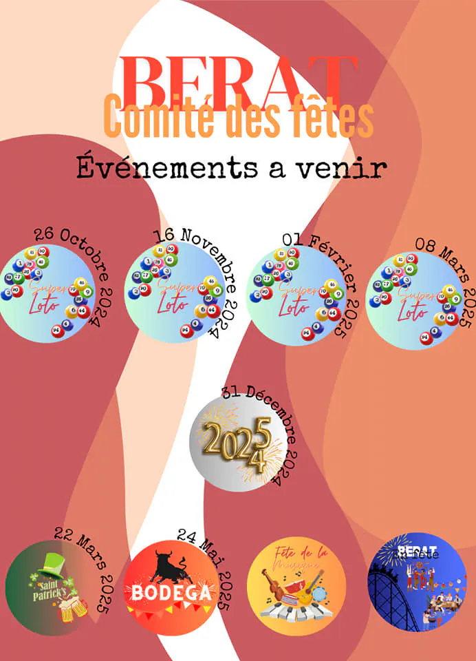 RÉVEILLON DU COMITE DES FETES