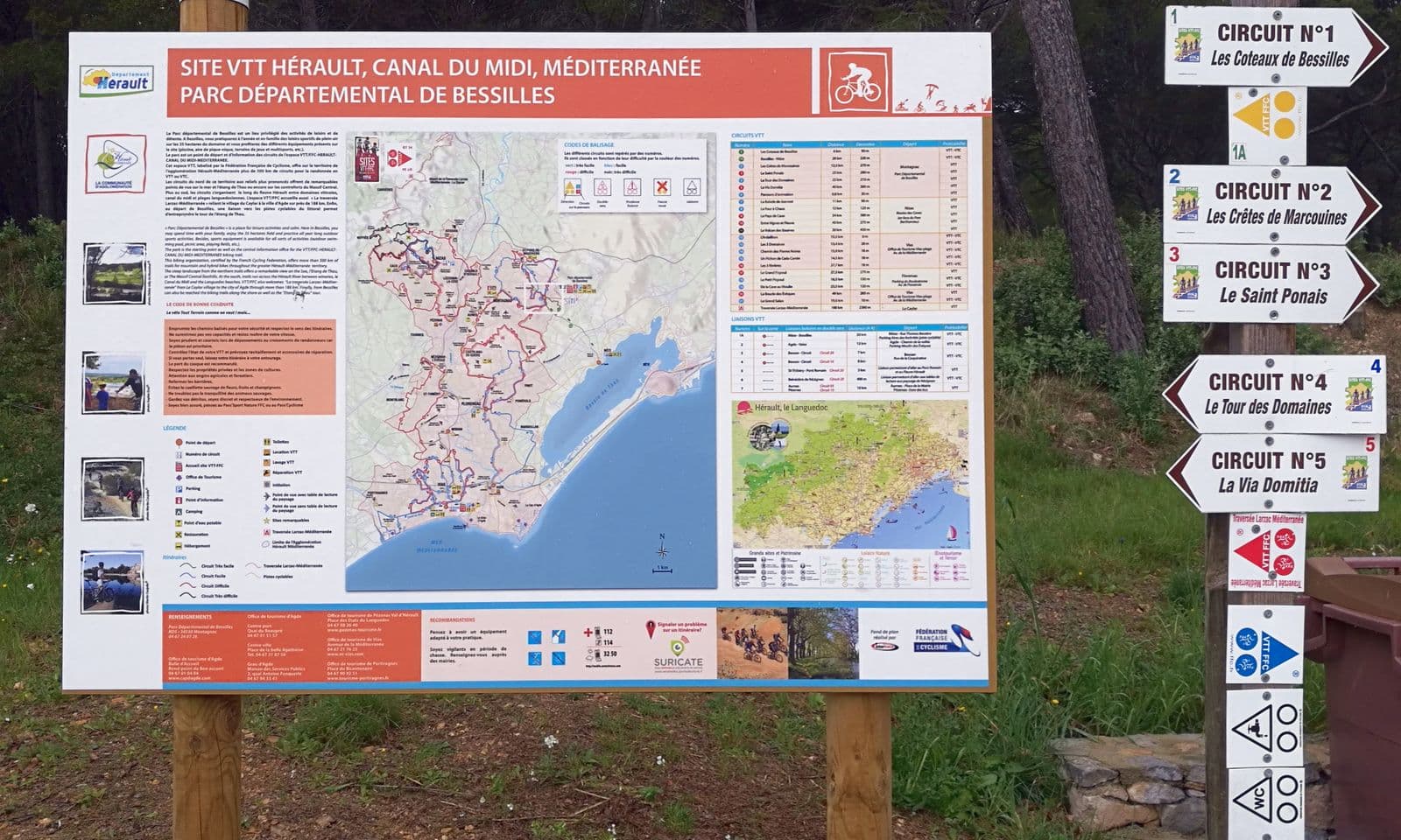 LIAISON GRAVEL: BESSILLES / MEZE ESPACE VTT/GRAVEL CAP D'AGDE MÉDITERRANÉE Montagnac Occitanie