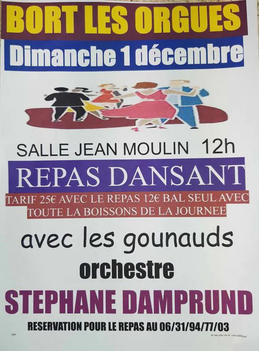 Repas dansant Les Gounauds