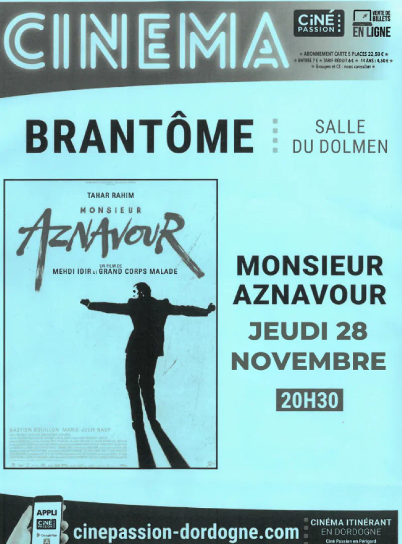 Cinéma Monsieur AZNAVOUR