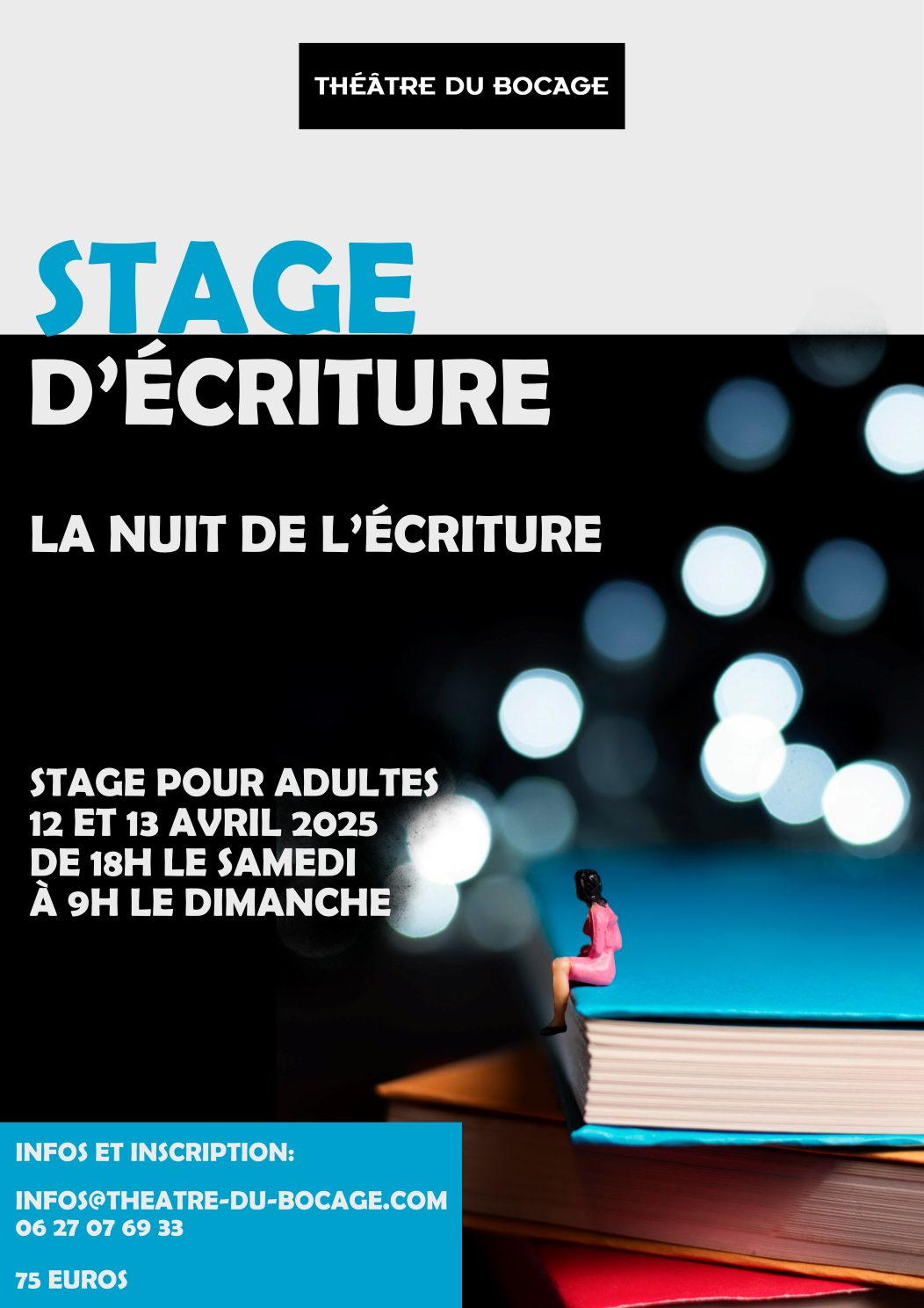 Stage d'écriture pour adultes