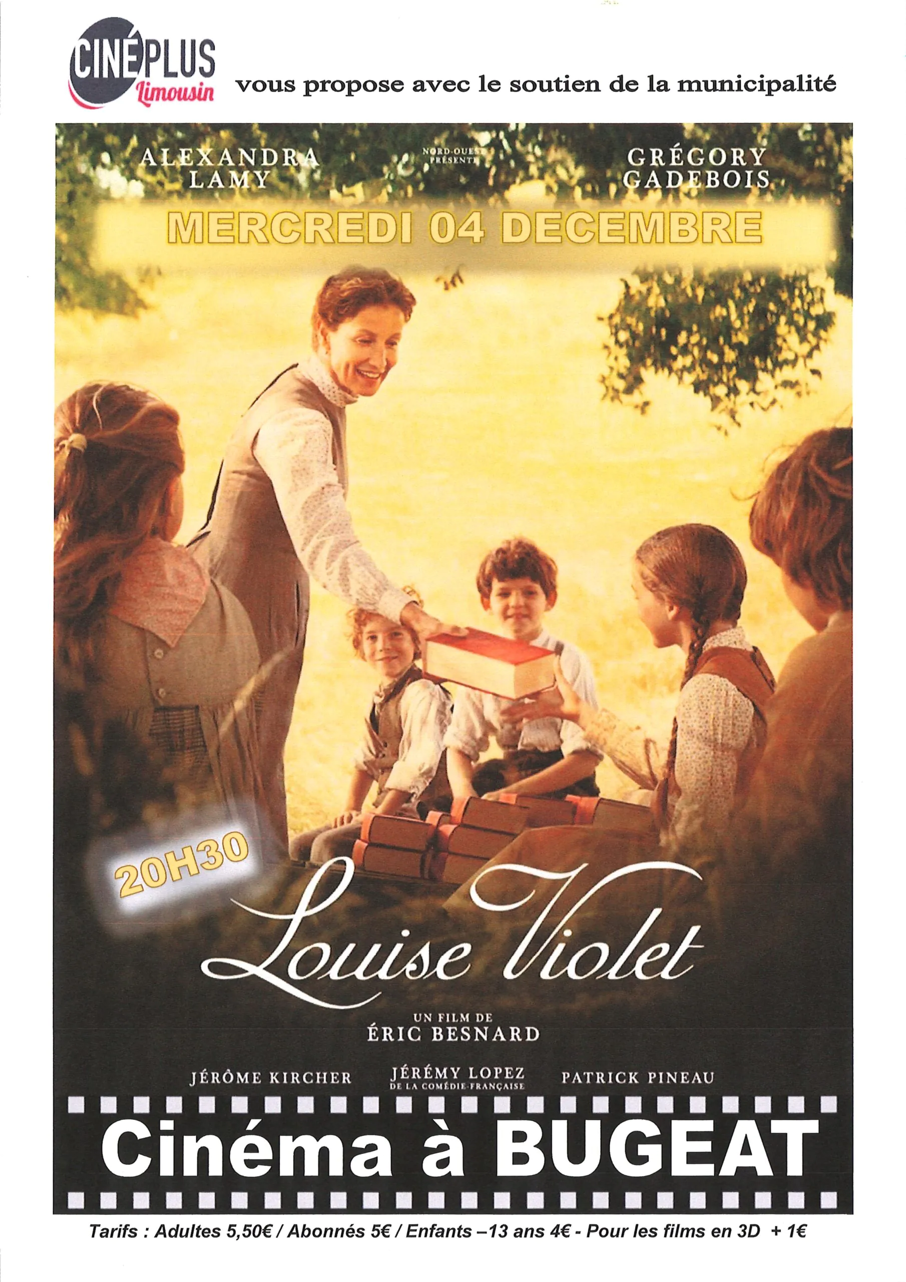 Cinéma à Bugeat Louise Violet