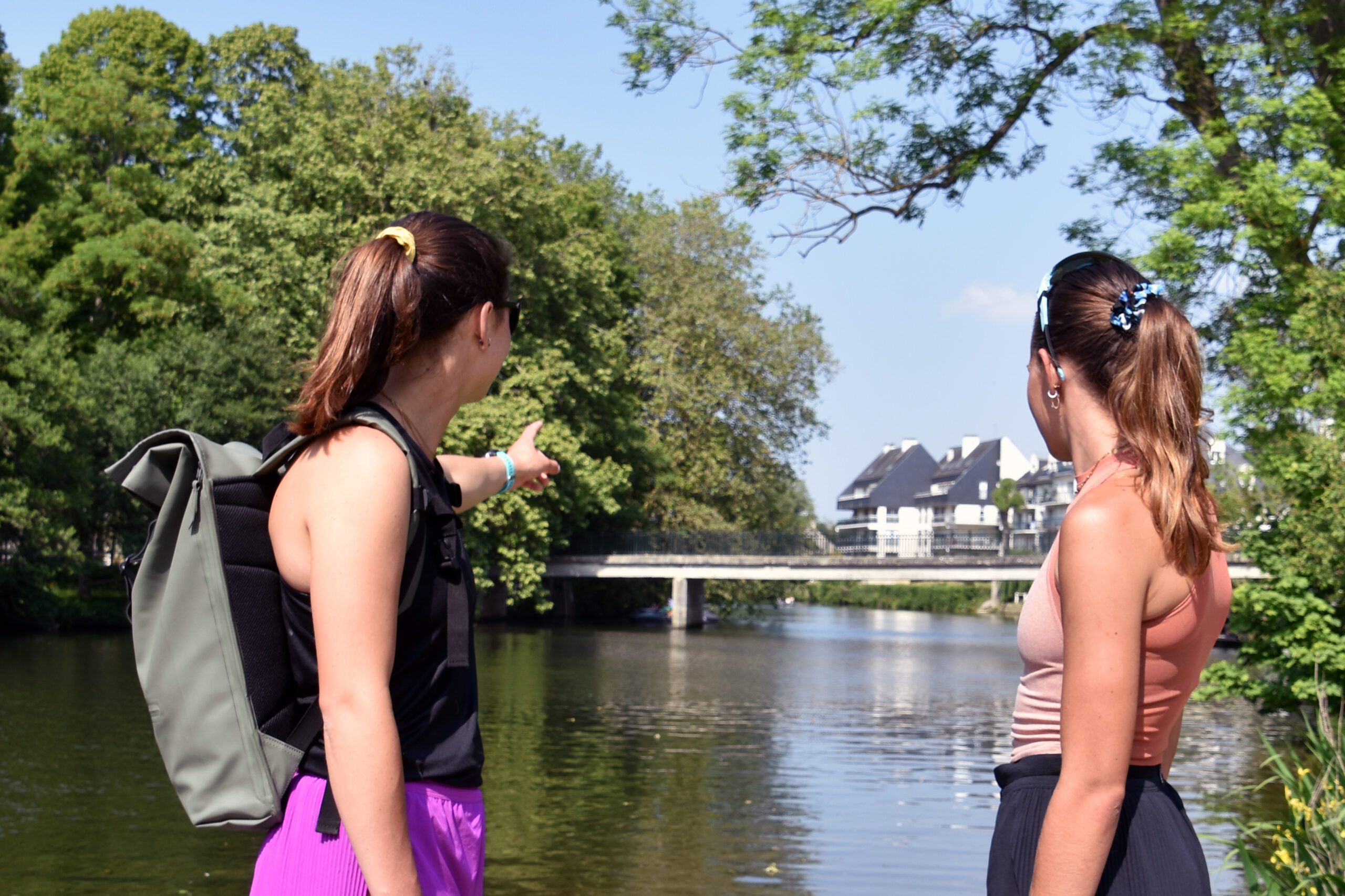 Randonnée urbaine l'histoire et l'origine des cours d'eau caennais