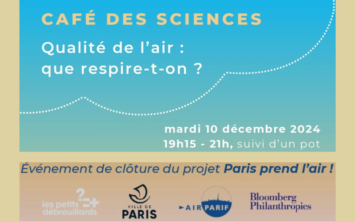 Café des sciences : La qualité de l'air