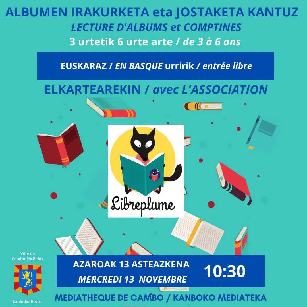 Lectures d'albums et comptines en basque