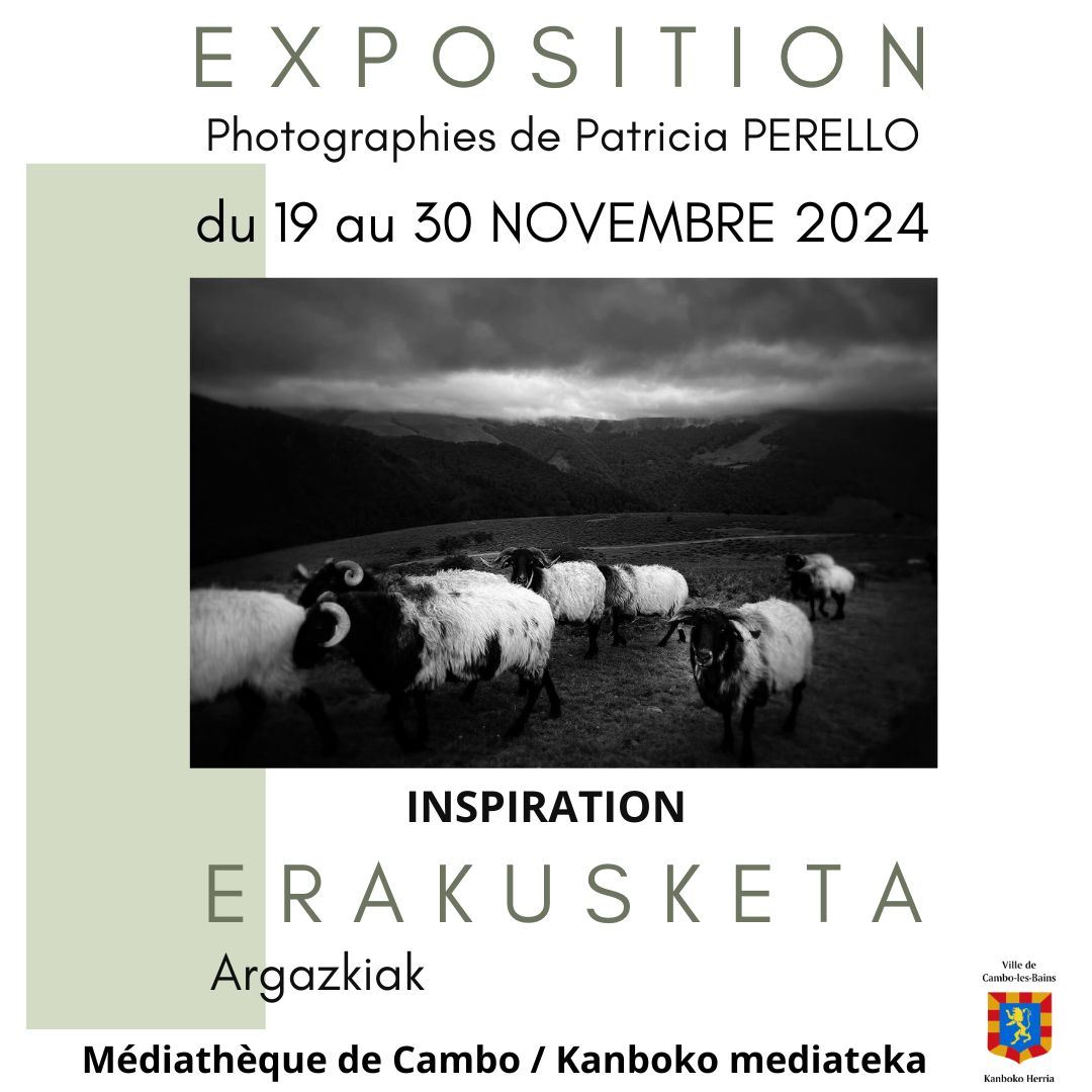 Exposition photos en noir et blanc sur le Pays basque de Patricia Perello