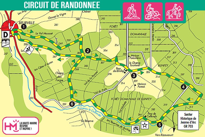 LE BRÂME DE BLINFEY PR N°64 Beurville Grand Est