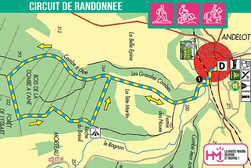 LA COMBE A L'ANE PR N°24 Andelot-Blancheville Grand Est