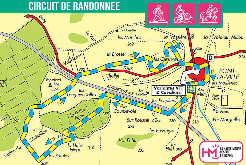 LA PETITE FORÊT PR N°74 Pont-la-Ville Grand Est