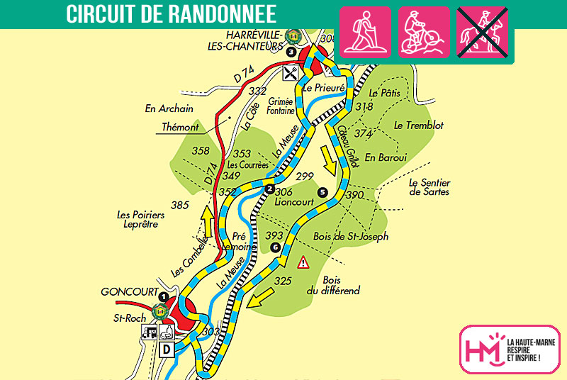 LES PONTS PR N°34 Bourmont-entre-Meuse-et-Mouzon Grand Est