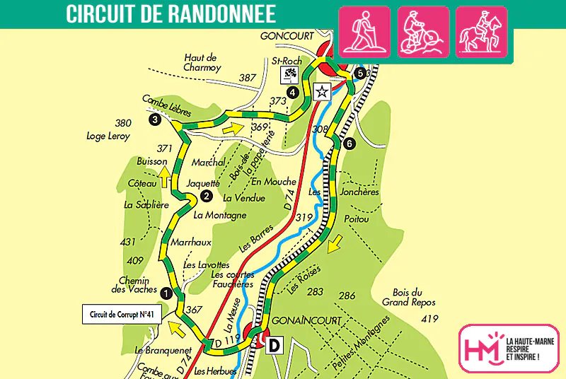 SAINT-ROCH PR N°36 Bourmont-entre-Meuse-et-Mouzon Grand Est