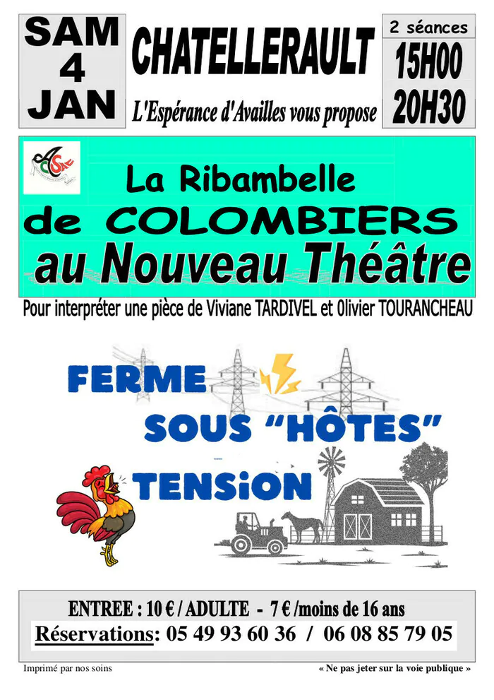 THEATRE Ferme sous "hôtes" tension