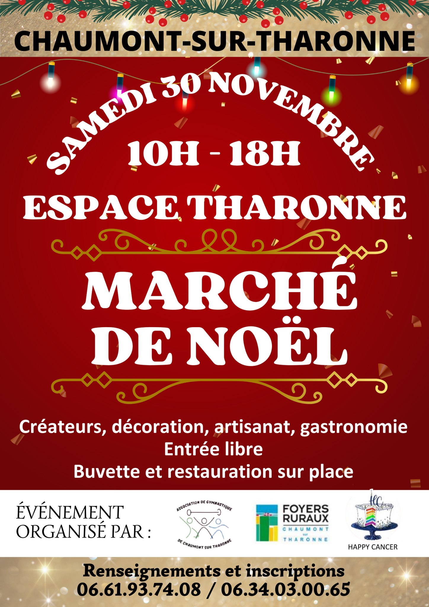 Marché de Noël de Chaumont s/Tharonne