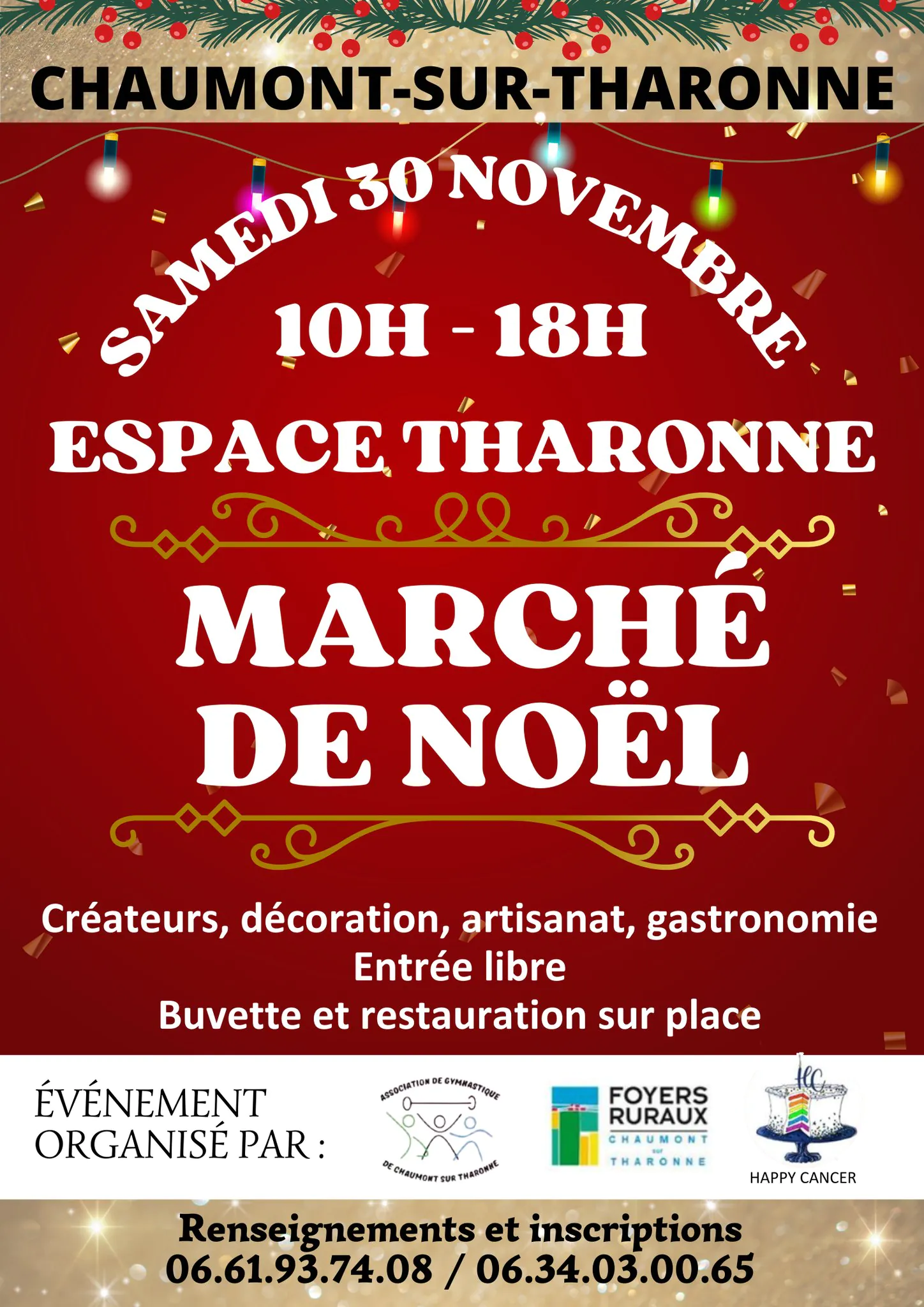 Marché de Noël de Chaumont s/Tharonne