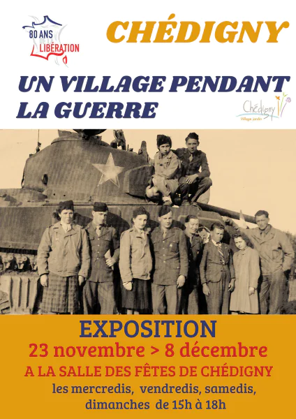 Exposition un village pendant la guerre