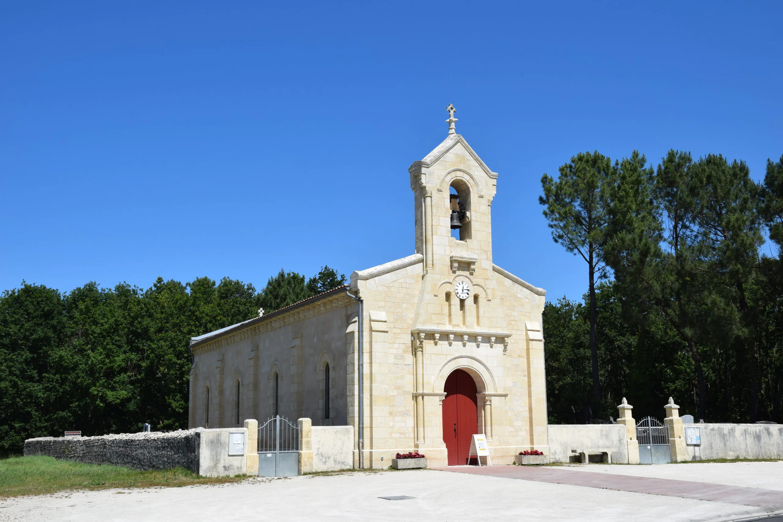 Chemin de Saint-Jacques-Compostelle par la Chapelle Saint-Jean-Baptiste de l’Hôpital Le Verdon-sur-Mer Nouvelle-Aquitaine