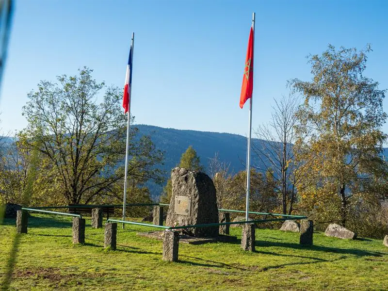 CHEMIN DU 6ÈME RÉGIMENT DES TIRAILLEURS MAROCAINS Cornimont Grand Est