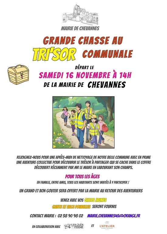 Grande chasse au Tri'sor communale