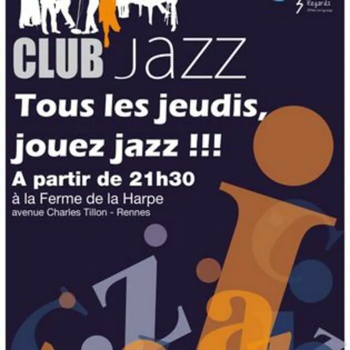 Club Jazz du 14 Novembre 2024 Ferme de la Harpe Rennes