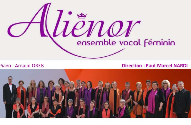 Concert Alienor ensemble vocal féminin