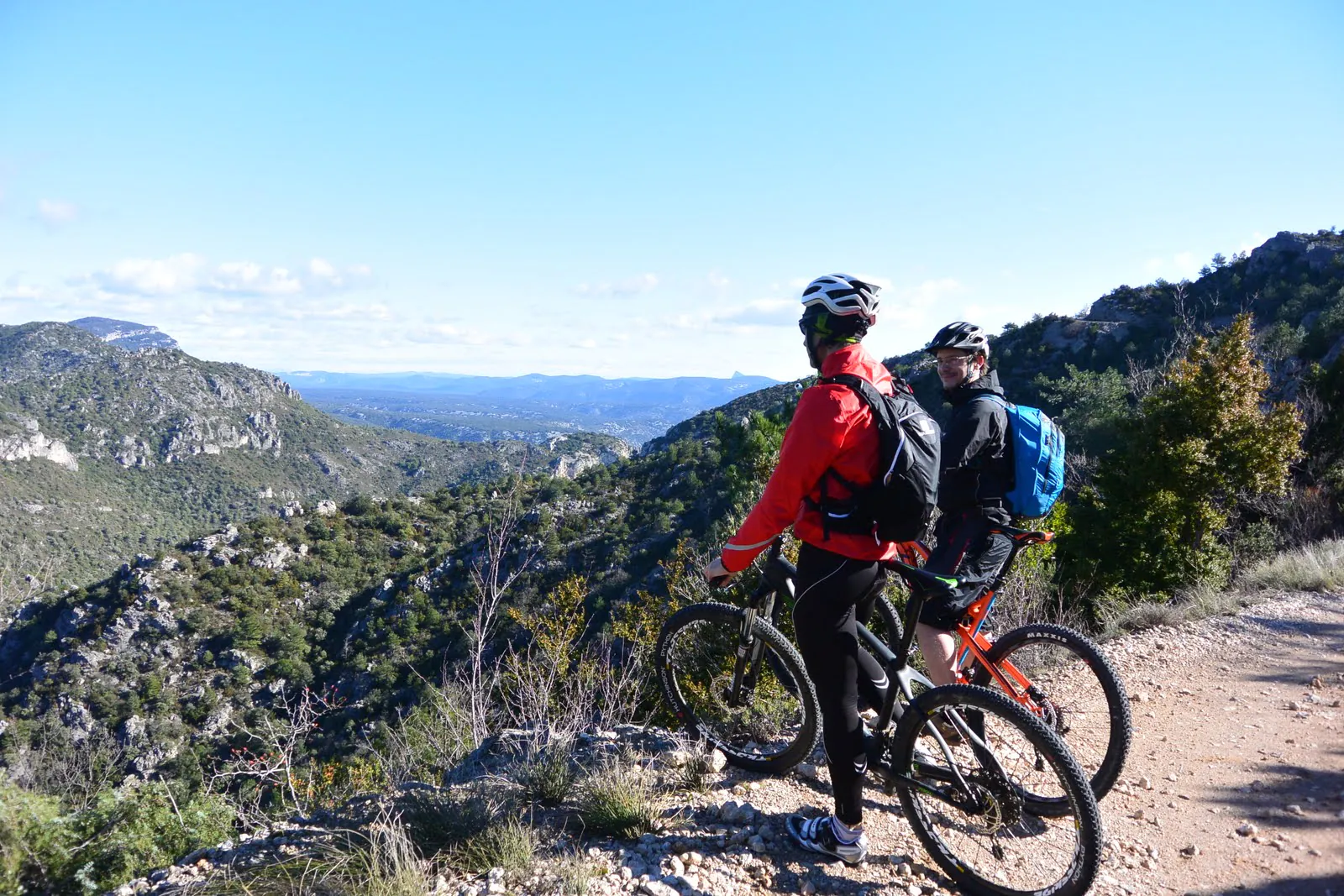 CIRCUIT LE COL DE LA CROIX DE FER ESPACE VTT-FFC VALLÉE DE L'HÉRAULT Montpeyroux Occitanie