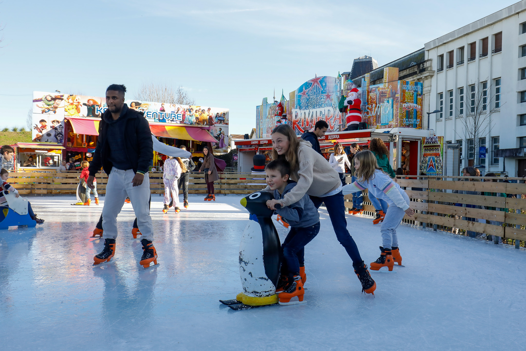 Fête foraine et patinoire de glace