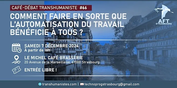 Débat : Comment faire en sorte que l’automatisation du travail bénéficie à tous ? Café