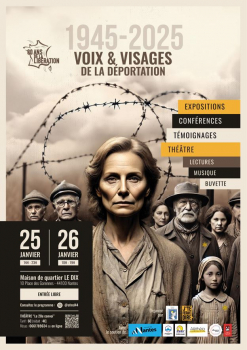 1945-2025 : Voix et visages de la déportation Dix (Le) Maison de Quartier