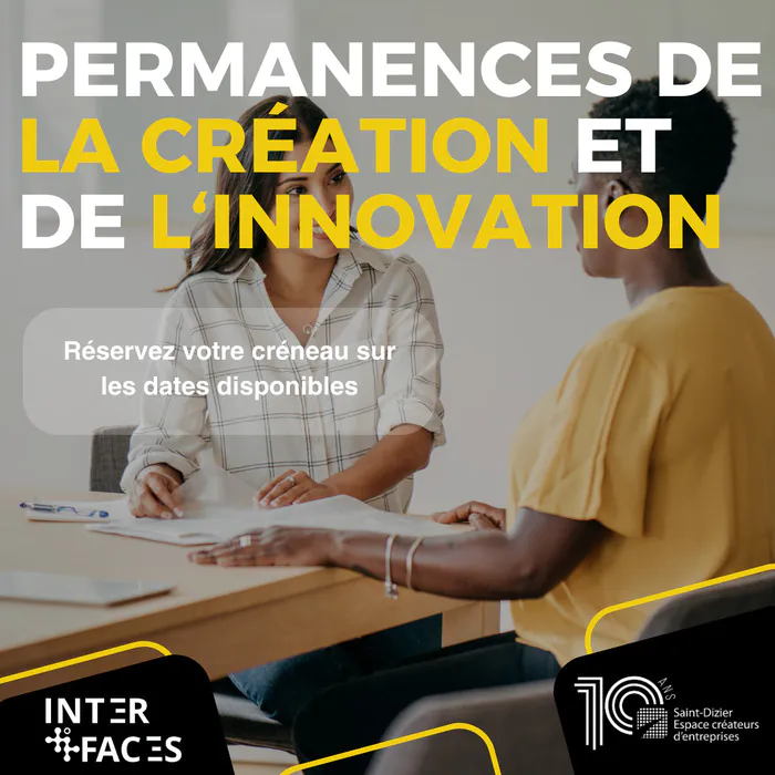 Permanences de l'innovation à l'Espace Créateurs d'Entreprises Espace Créateurs d'Entreprises Saint-Dizier