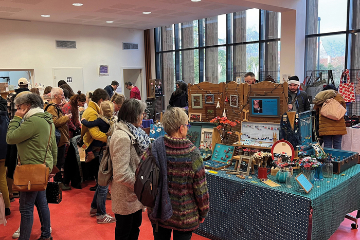 Le marché de Noël des artistes et artisans Espace culturel Adine-Riom Le Pellerin