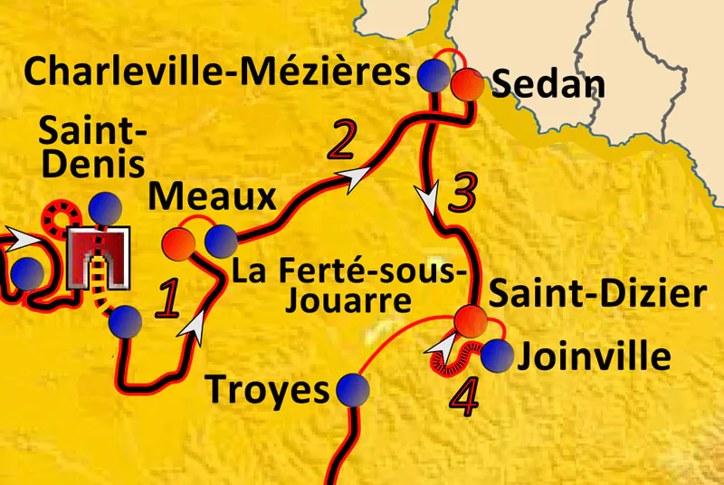 TOUR DE FRANCE 2003 ETAPE N°4 Joinville Grand Est