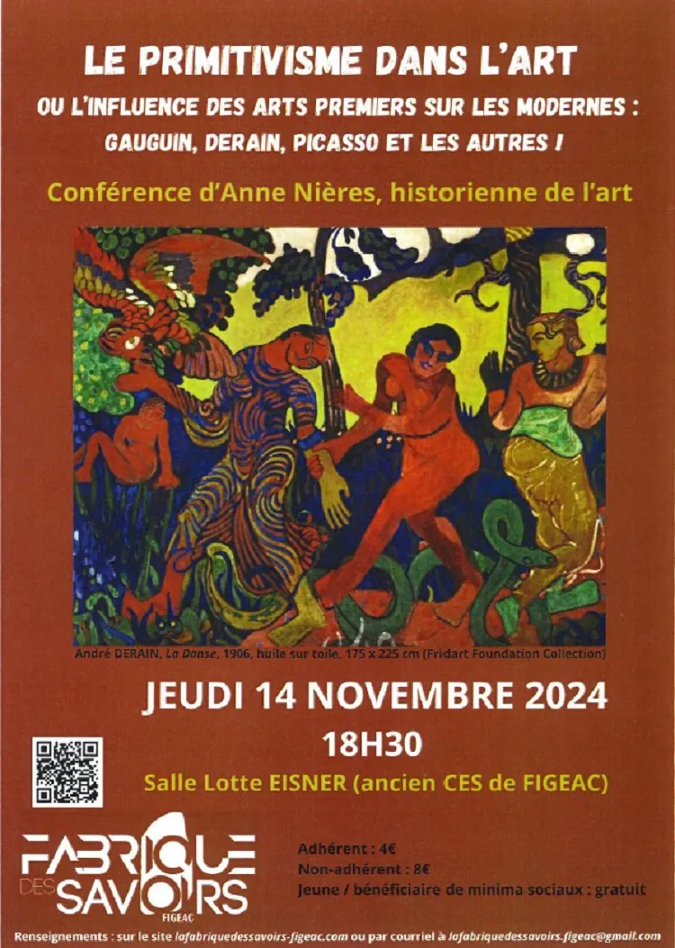 Conférence à Figeac "le primitivisme dans l'art"