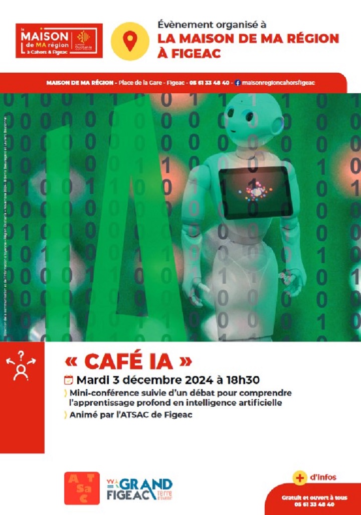 Conférence "Café IA" à Figeac