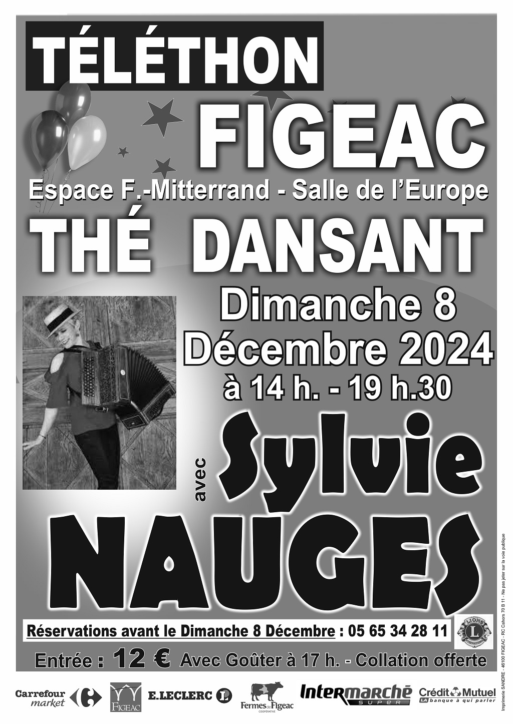 Thé dansant du Téléthon à Figeac