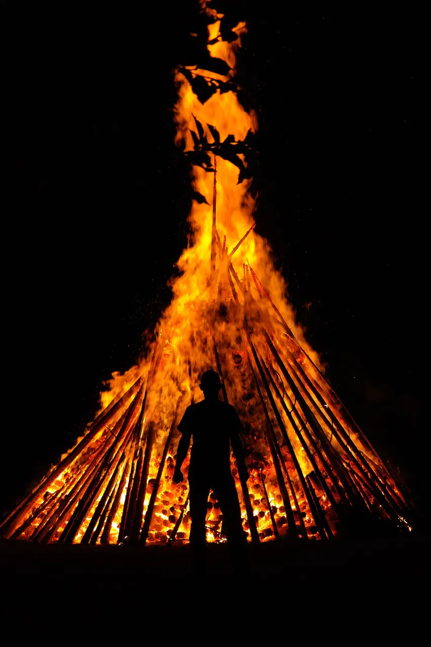 FEU DE LA ST JEAN FOURNELS