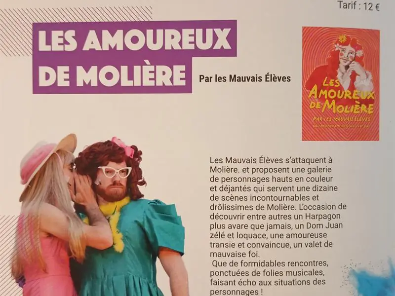 LES AMOUREUX DE MOLIÈRE