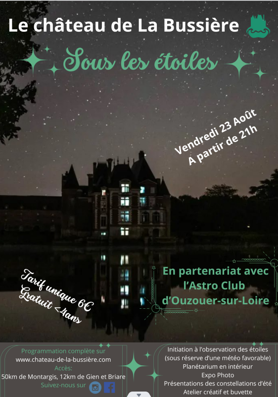 Le château sous les étoiles