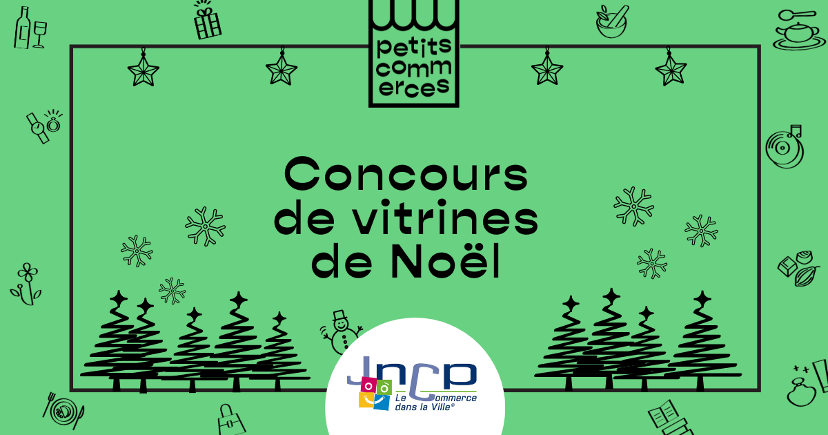 Les commerçants indépendants sont invités à participer au concours de la plus belle vitrine de Noël de France 2024