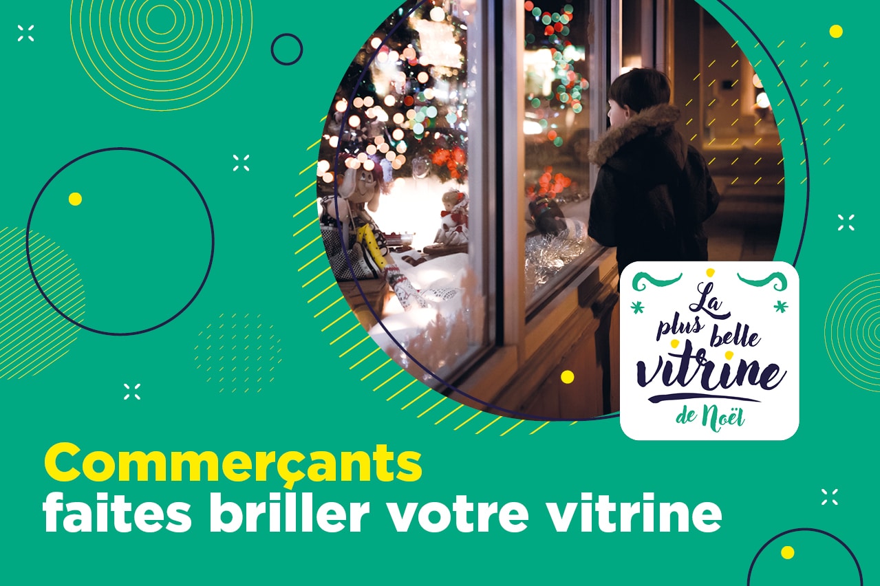 la plus belle vitrine de Noël