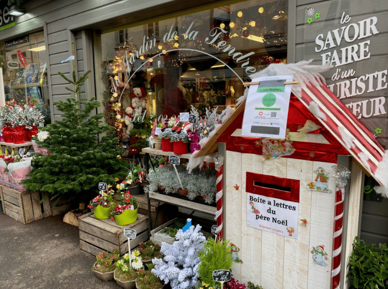 la plus belle vitrine de Noël