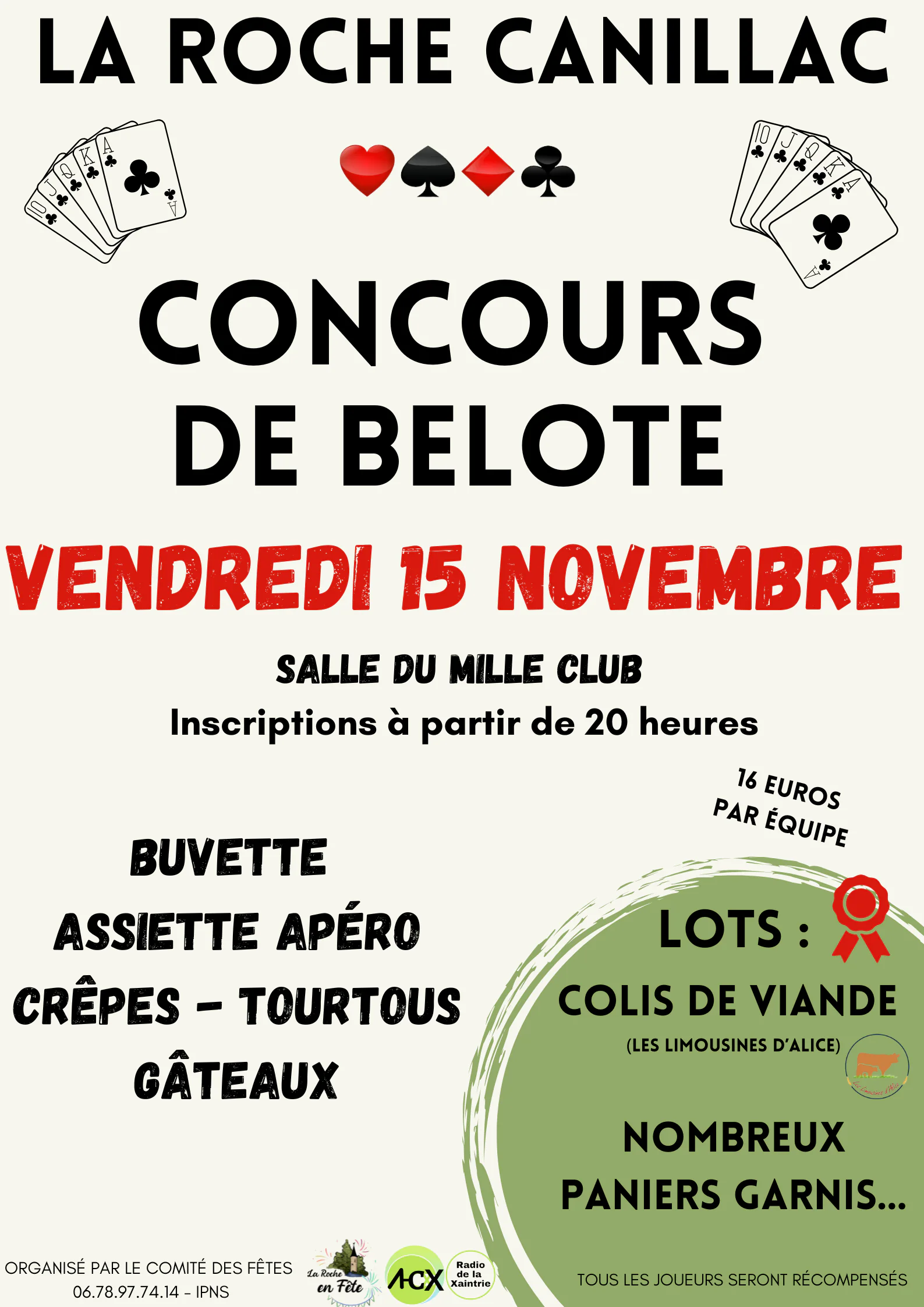 Concours de belote