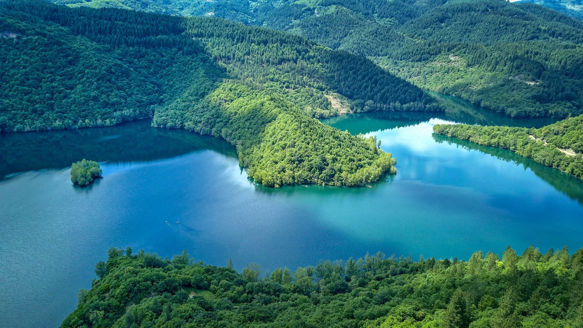 RANDONNÉE DU TOUR DU LAC DES MONTS D’ORB GR® DE PAYS ENTRE 2 LACS AVÈNE – SALAGOU Avène Occitanie