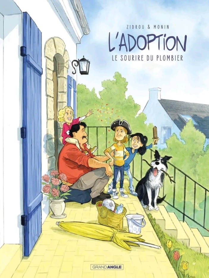 l'adoption bd zidrou monin