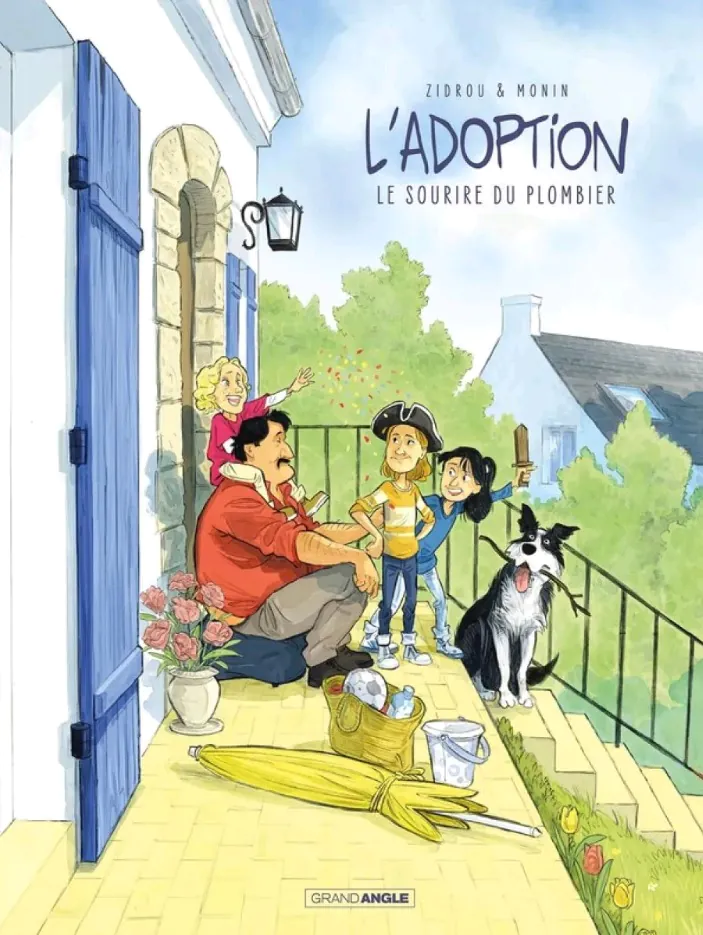 l'adoption bd zidrou monin