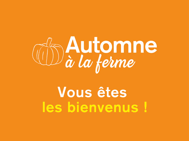 AUTOMNE À LA FERME JEU DE PISTE À LA FERME !