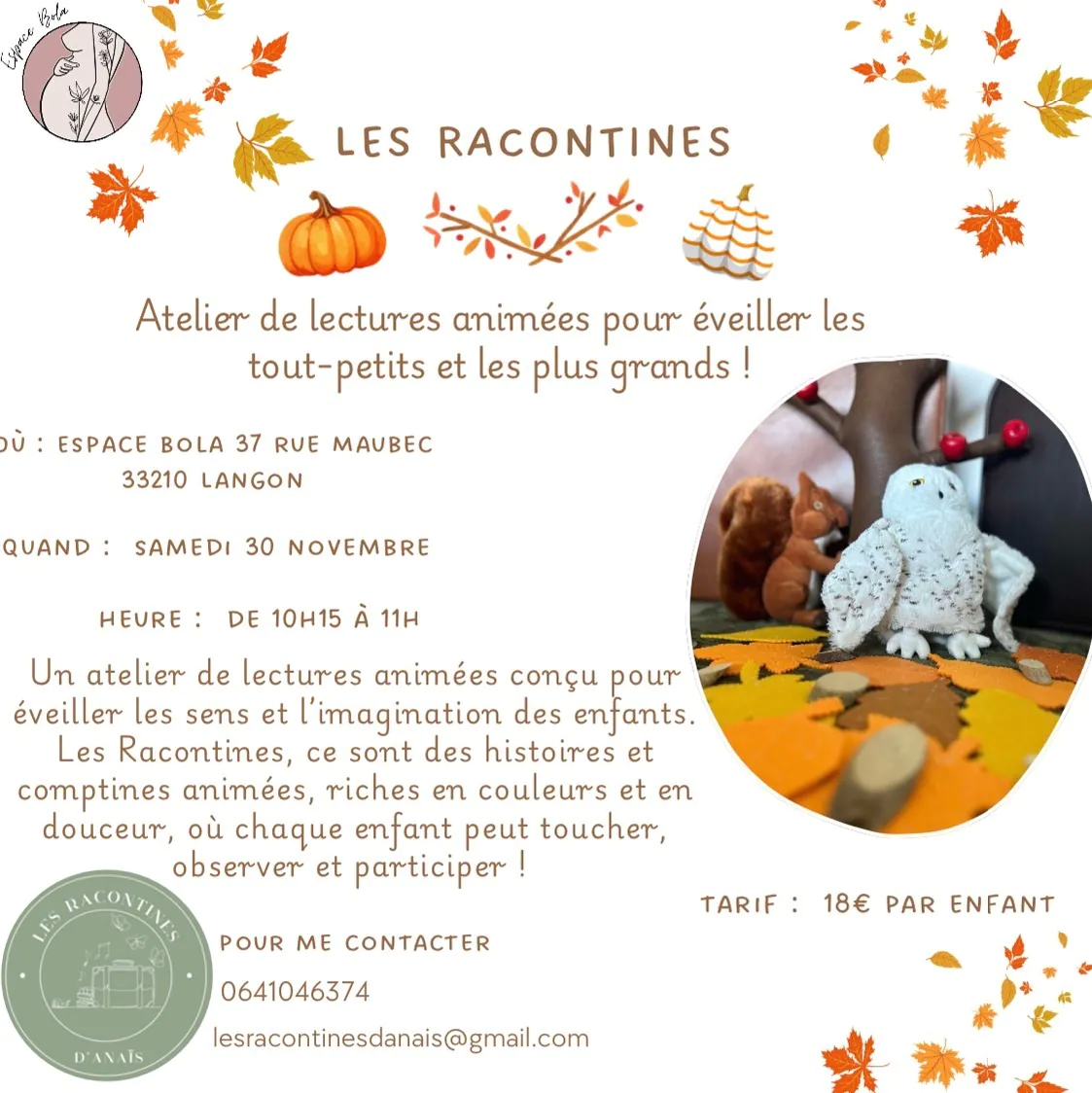 Les racontines