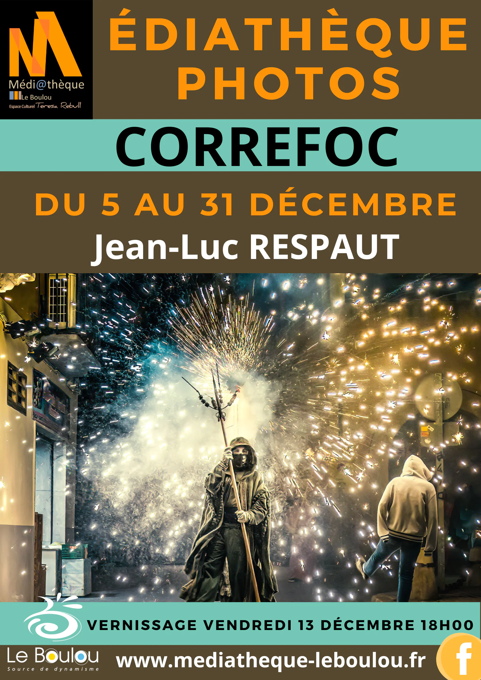 EXPO PHOTOS "CORREFOC" JEAN-LUC RESPAUT